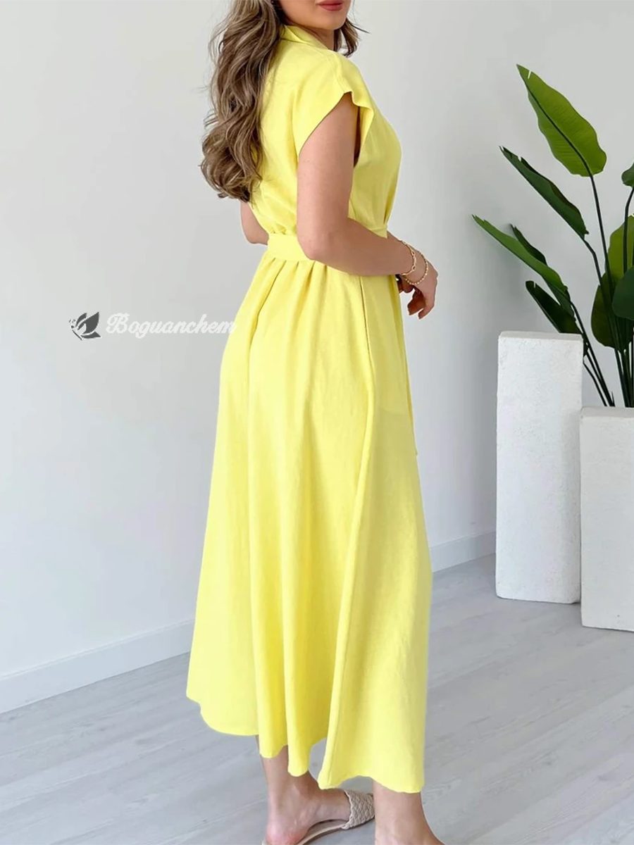 Mirena | Kleid mit Ringgürtel